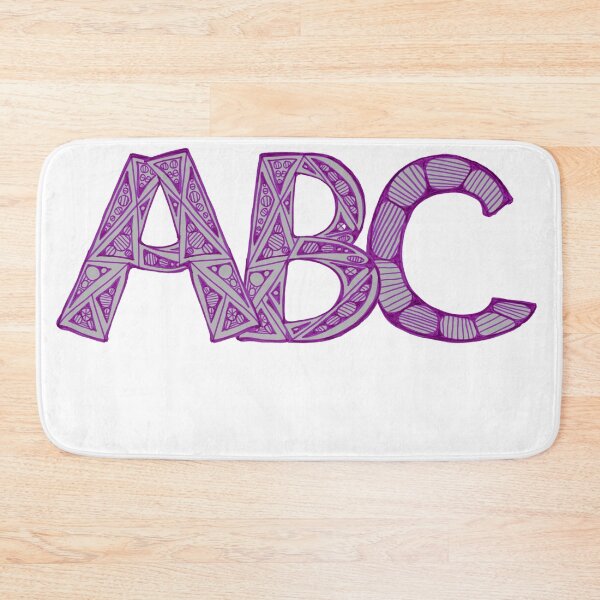 Item preview, Purple ABC designed and sold by KazM.