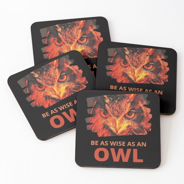 Item preview, Be As Wise As An Owl Flame Of Knowledge Edition designed and sold by McThingummy.