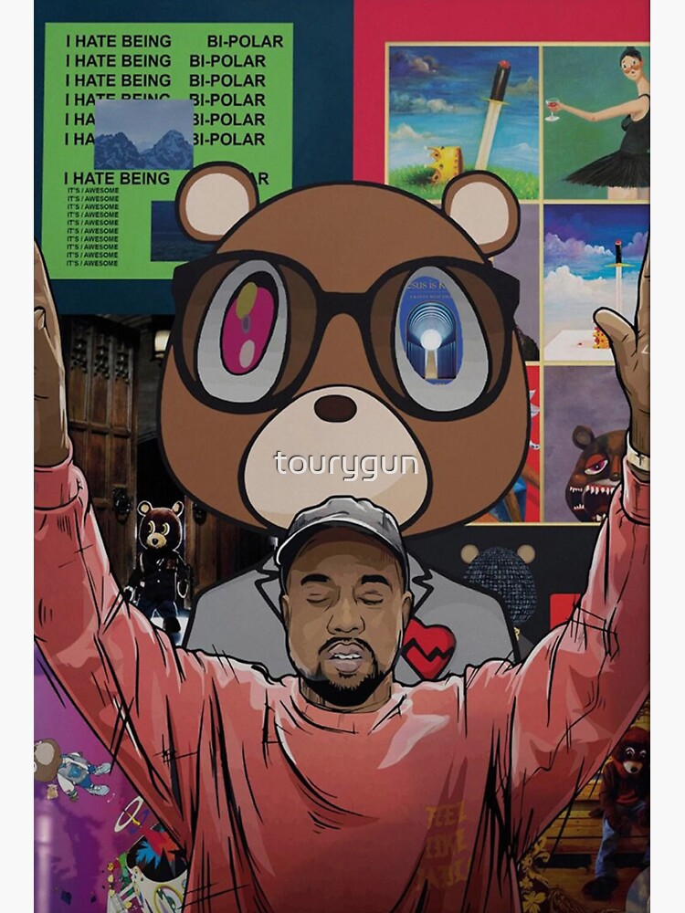 Kanye West Collage Poster