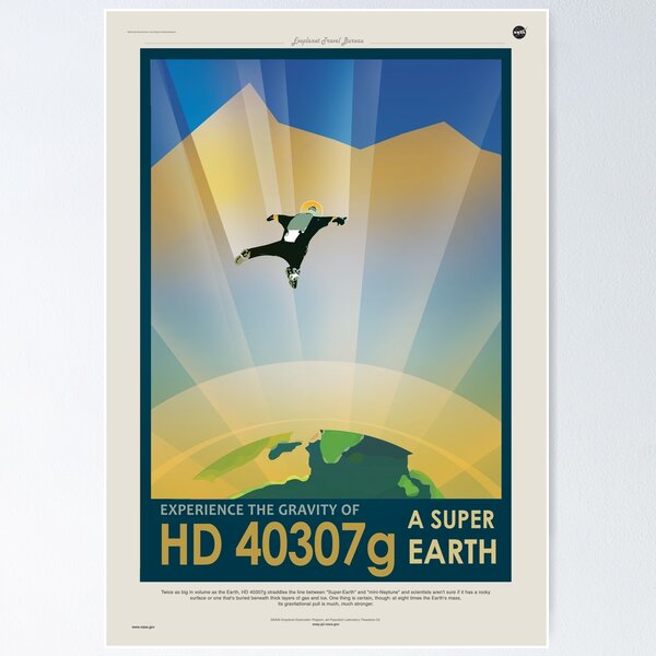 Item preview, Experience the Gravity of a Super Earth designed and sold by wrstscrnnm6.