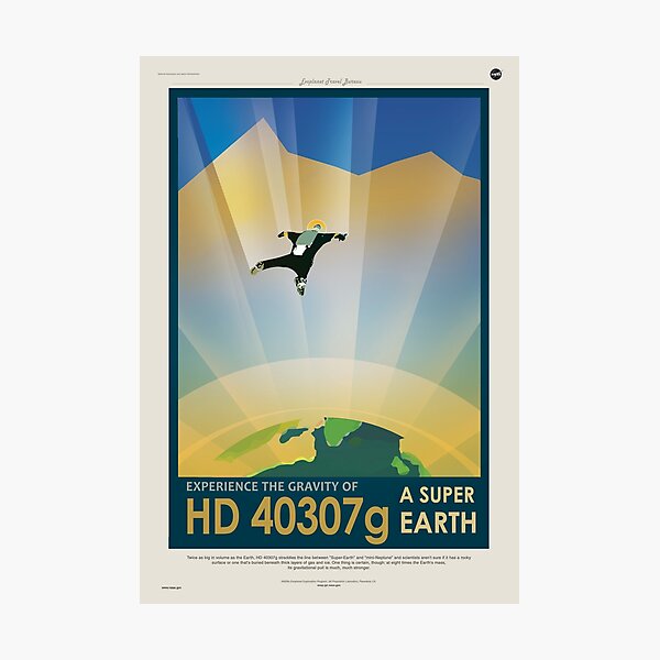 Item preview, Experience the Gravity of a Super Earth designed and sold by wrstscrnnm6.