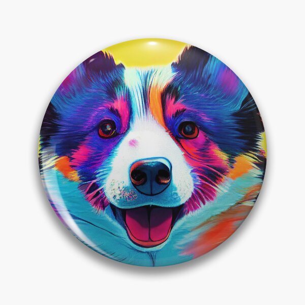 Artikelvorschau, psychedelic happy corgi entworfen und verkauft von Aliveforfun.
