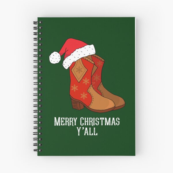 Item preview, Merry Christmas Y_all Red Western Cowboy Boots   designed and sold by CarterMarys.