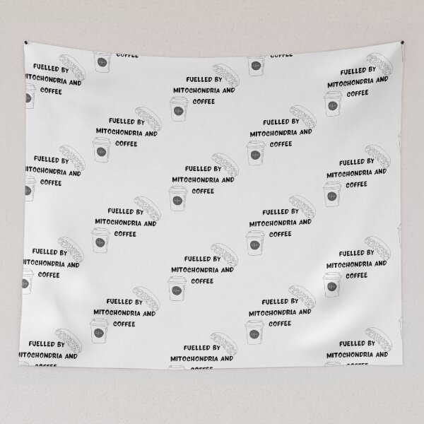 Item preview, Fuelled by Mitochondria and Coffee designed and sold by ashdenent.