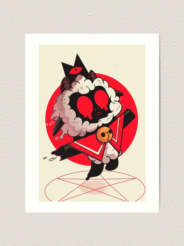 Cult of the Lamb Illustration Print 