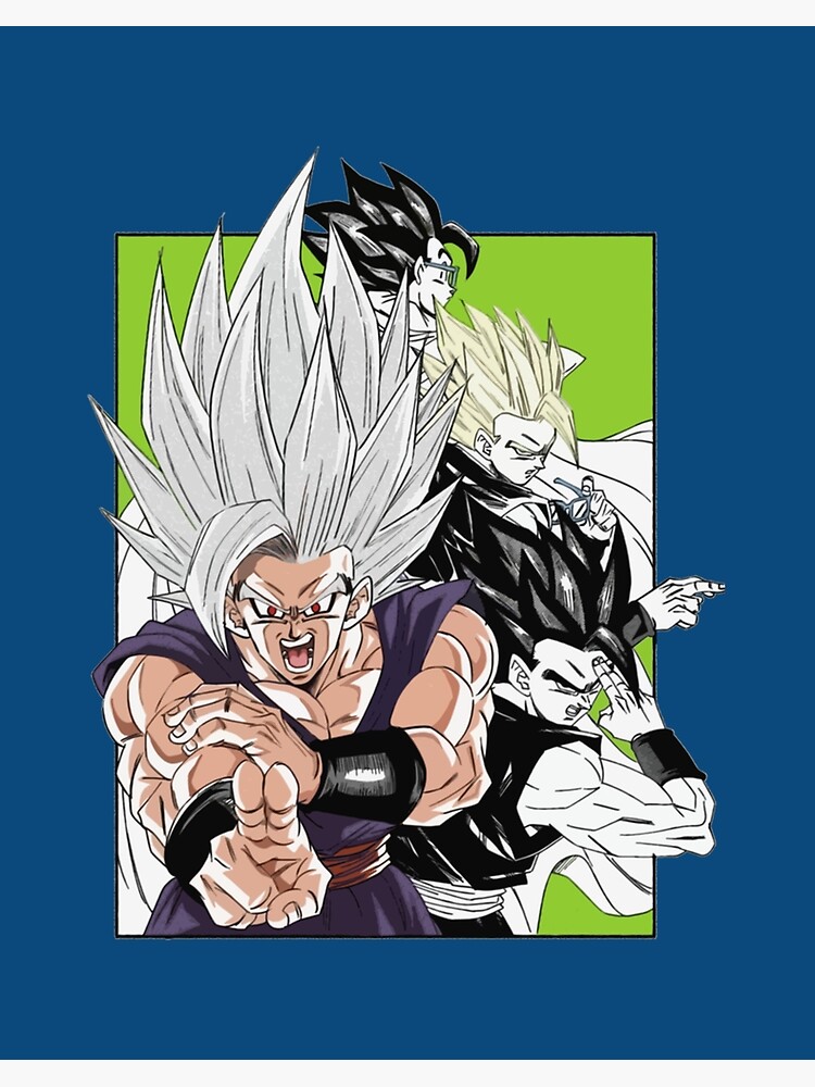 Gohan Beast Dragon Ball Super Super Hero Manga Cover Chapter 404 Inspired   Greeting Card for Sale by redratFASHION