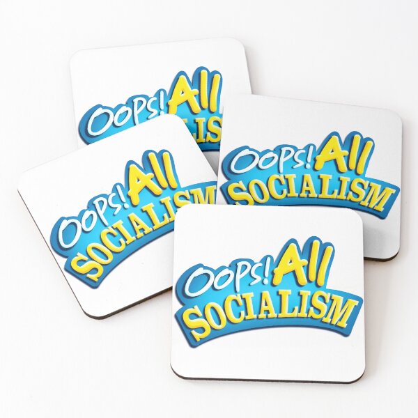 Item preview, Oops! All Socialism designed and sold by Some Imagination Designs.