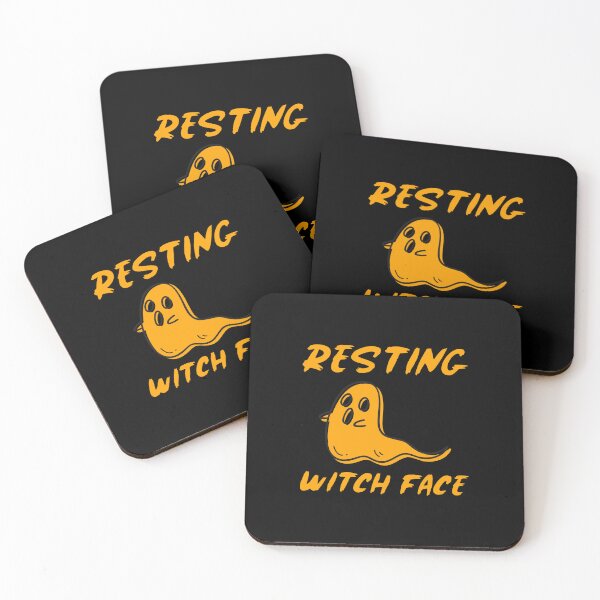 Item preview, Resting Witch Face, Halloween, Ghost, Willow Days designed and sold by avit1.
