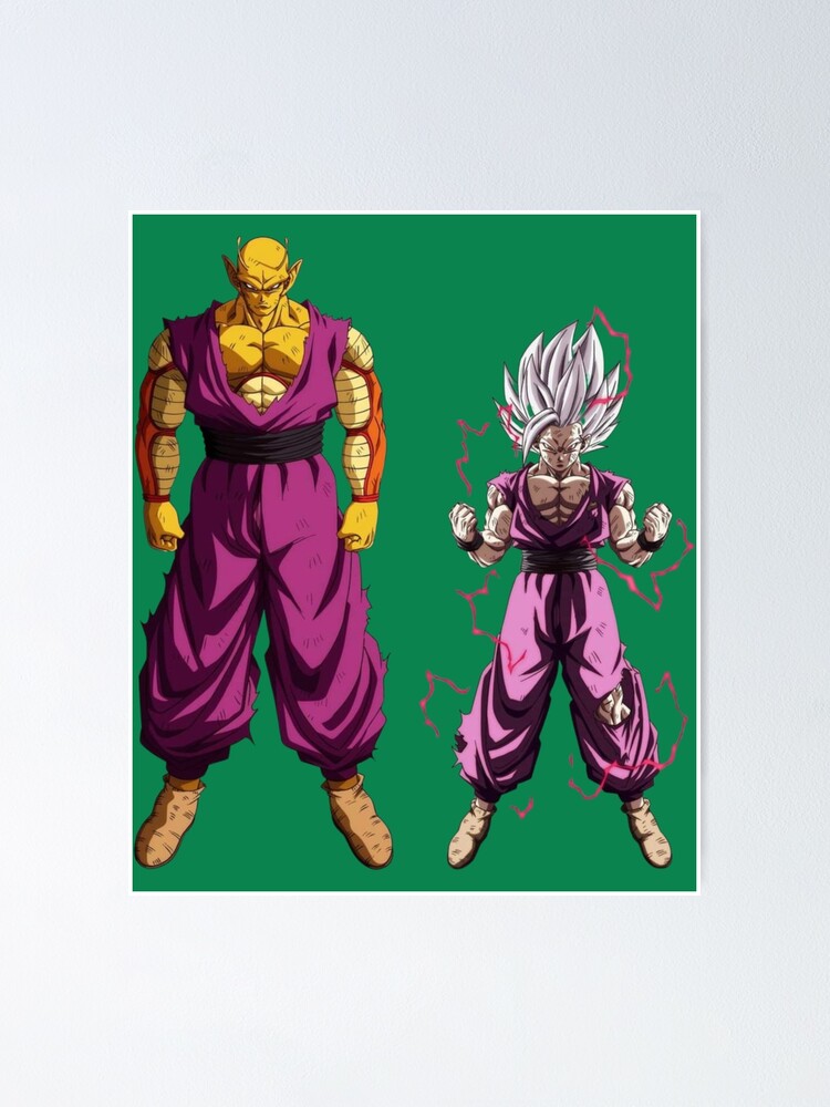 "Gohan final form and orange piccolo " Poster for Sale by BeadCreations
