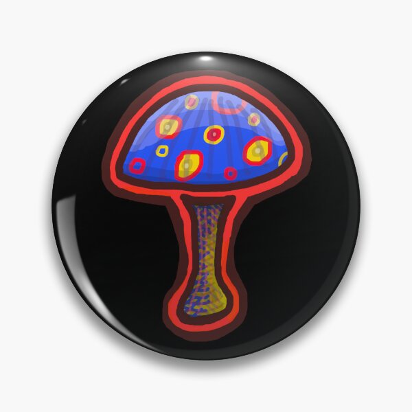 Item preview, Primary Colors Mushroom designed and sold by dialon25.