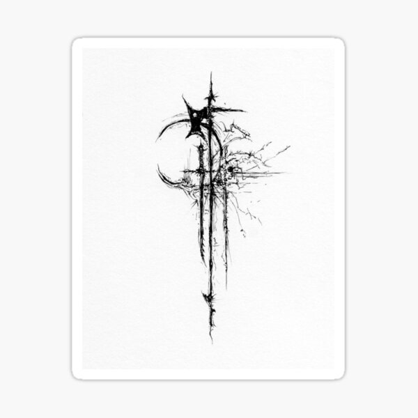 Item preview, Aesthetic black and white artwork designed and sold by Bermudis.