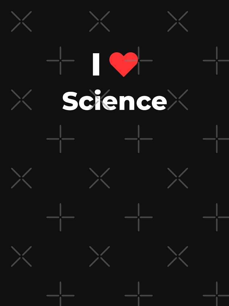 Thumbnail 7 of 7, Classic T-Shirt, I love science designed and sold by science-gifts.