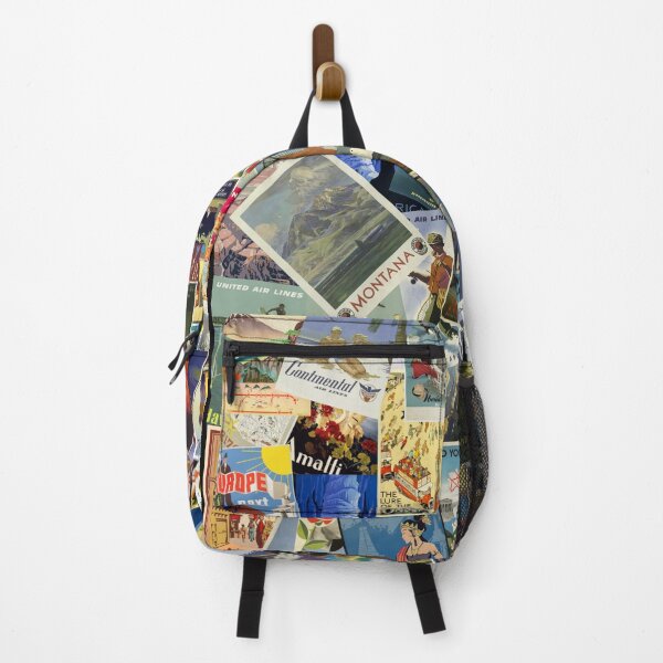 Item preview, VINTAGE TRAVEL POSTERS MOSIAC PASTICHE designed and sold by IslandBaneMerch.