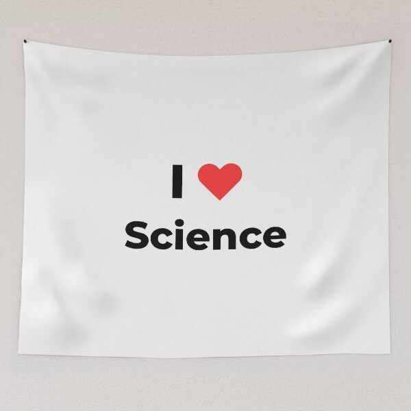 Item preview, I love science (Inverted) designed and sold by science-gifts.