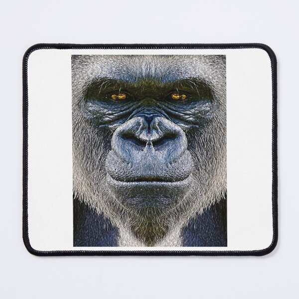 Item preview, Silverback Western Lowland Gorilla Smiles Animals Gifts Graphic designed and sold by KitsuneCostum.