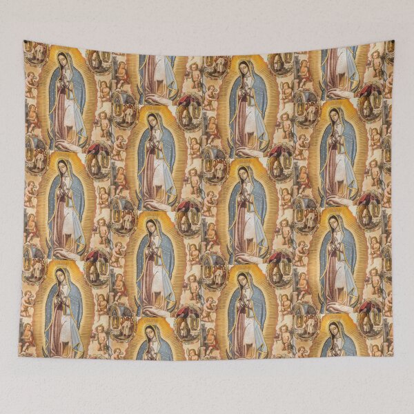 Item preview, Nuestra Señora de Guadalupe (Our Lady of Guadalupe) designed and sold by lobodelnoir.