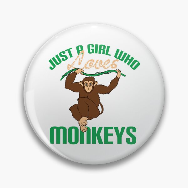 Item preview, Just A Girl Who Loves Monkeys designed and sold by KitsuneCostum.