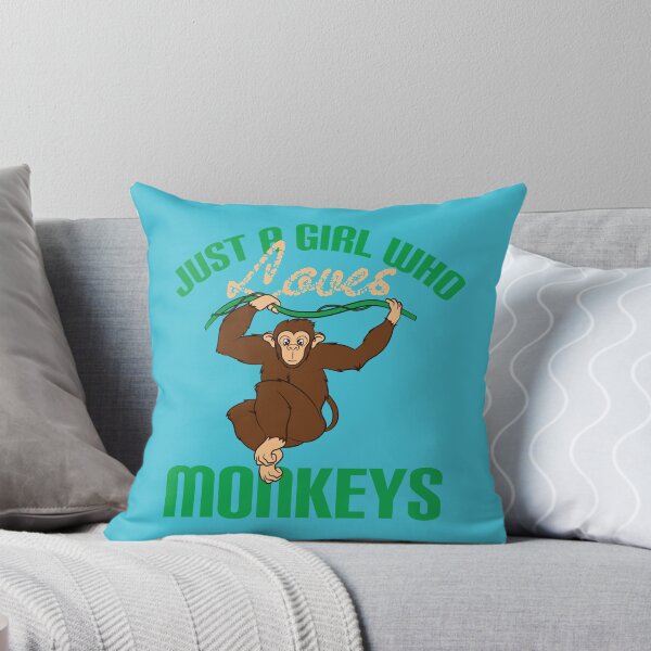 Item preview, Just A Girl Who Loves Monkeys designed and sold by KitsuneCostum.
