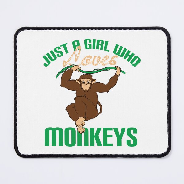 Item preview, Just A Girl Who Loves Monkeys designed and sold by KitsuneCostum.