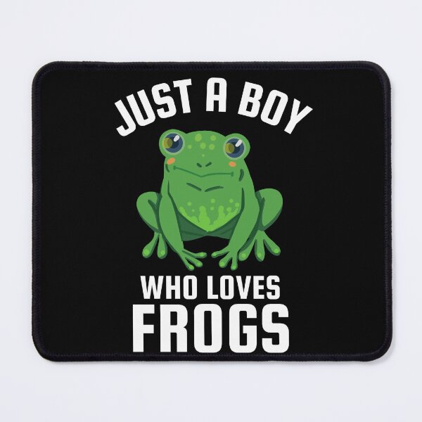 Item preview, Just A Boy Who Loves Frogs designed and sold by OMIMS Design.