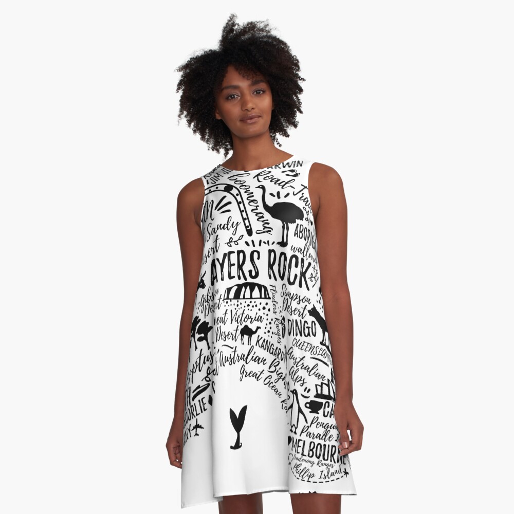 Vista previa del artículo con la obra «Vestido acampanado», diseñado y vendido por Moloko88.