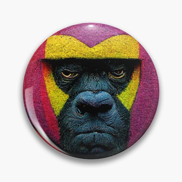 Item preview, Gorilla - Pop art- Synthwave  designed and sold by PeanutArtCorner.