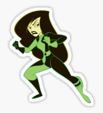 Shego Battle Stance Sticker