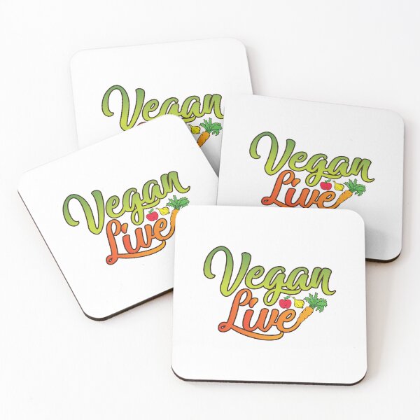 Item preview, Vegan Live, Lifestyle, Healthy Eating designed and sold by Shirtflyer.