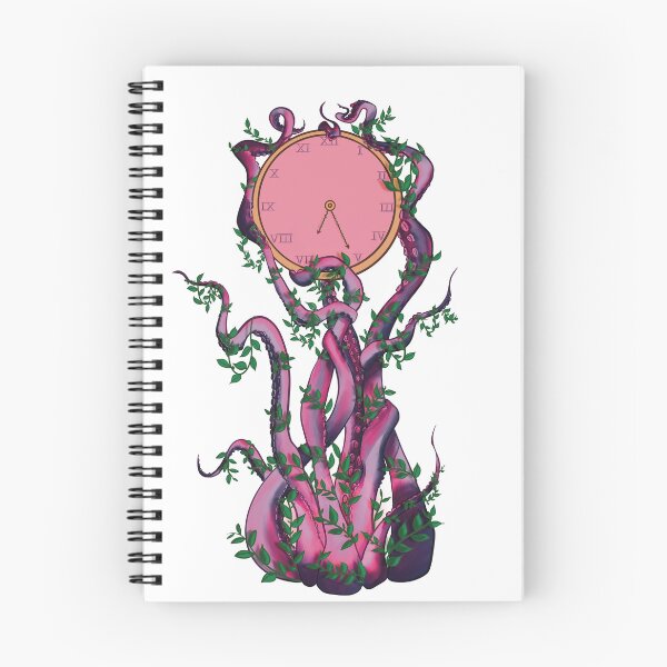 Item preview, nature octopus clock designed and sold by GentleMoonArt.