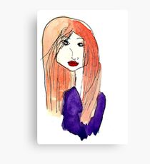 Tori Amos Clyde Doodle Canvas Print