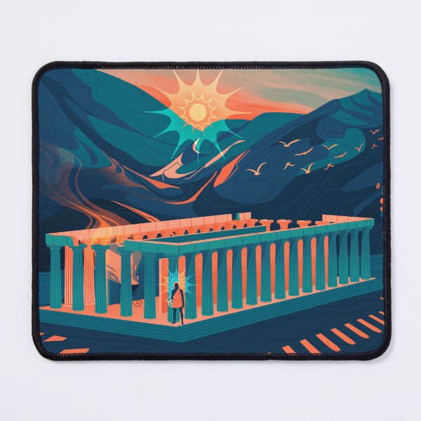 Item preview, Temple of Apollo at Bassae designed and sold by flaroh.