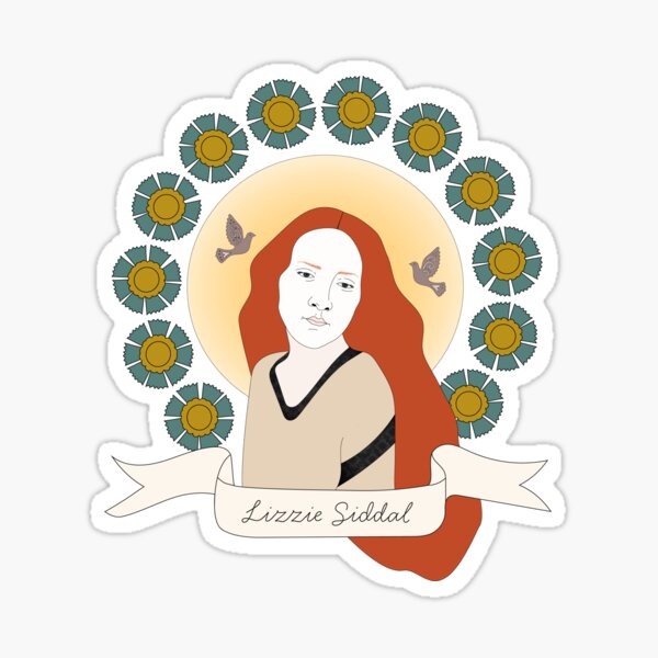 Lizzie Siddal Sticker