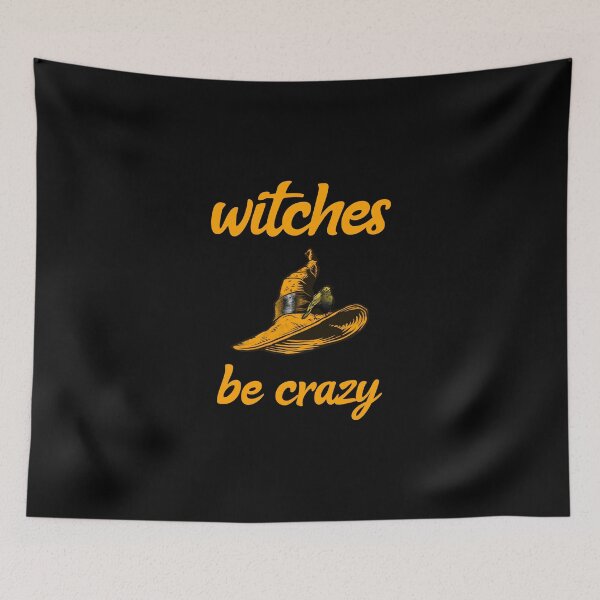 Item preview, Witches Be Crazy, Halloween, Witch Hat, Willow Days designed and sold by avit1.