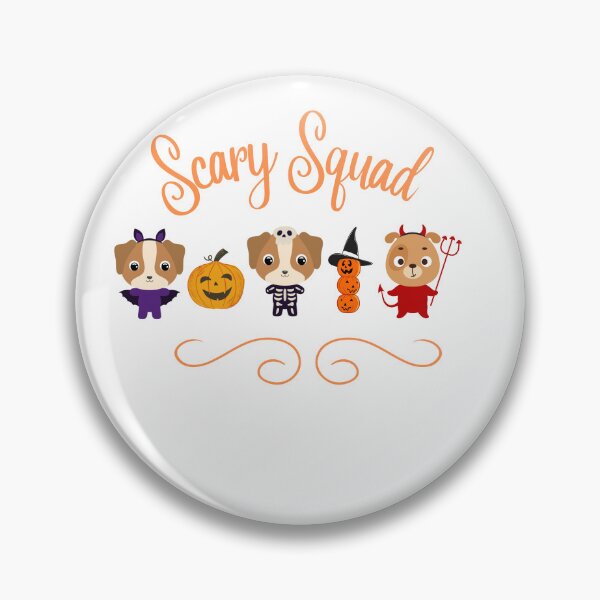 Item preview, Scary Squad. Creepy Squad. Halloween Dog. Scary Dog  designed and sold by Doggymadness.