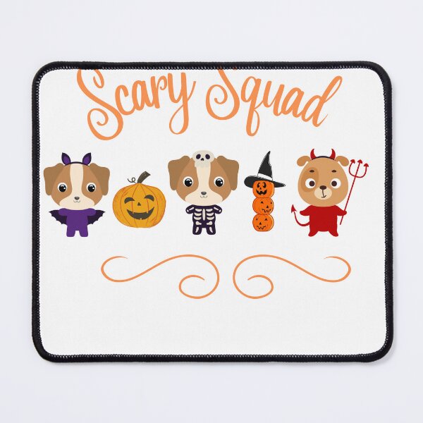 Item preview, Scary Squad. Creepy Squad. Halloween Dog. Scary Dog  designed and sold by Doggymadness.