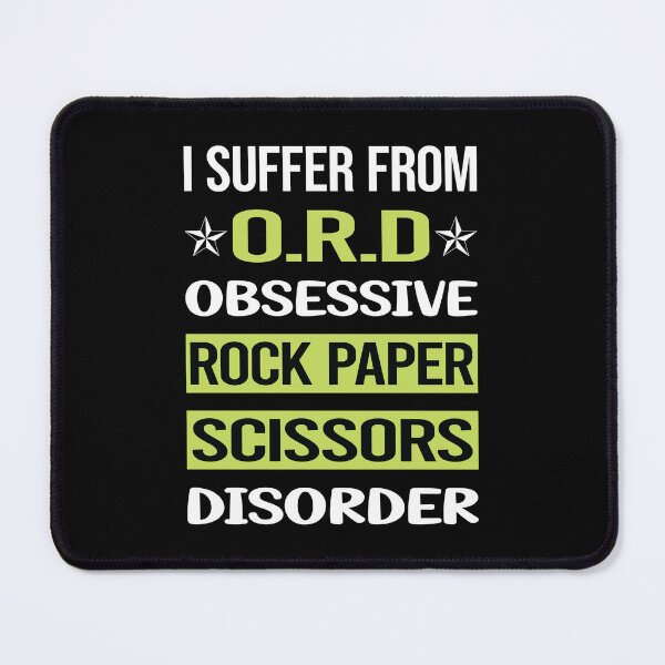 Item preview, Obsessive Love Rock Paper Scissors designed and sold by DrearyStore60.