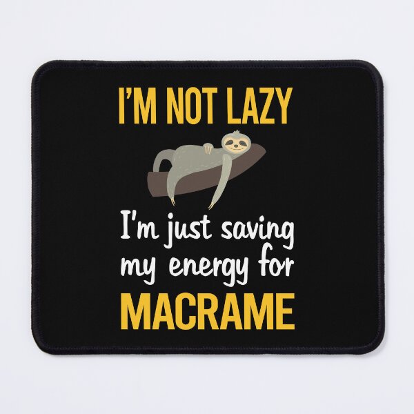 Item preview, Saving Energy Macrame designed and sold by Dividestore.
