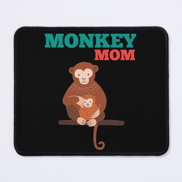 Item preview, Monkey Mom Animal Lover Gift for Mother designed and sold by KitsuneCostum.