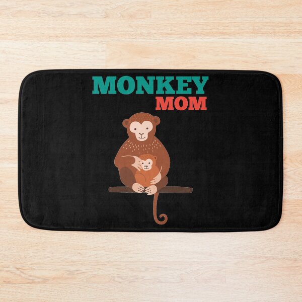 Item preview, Monkey Mom Animal Lover Gift for Mother designed and sold by KitsuneCostum.