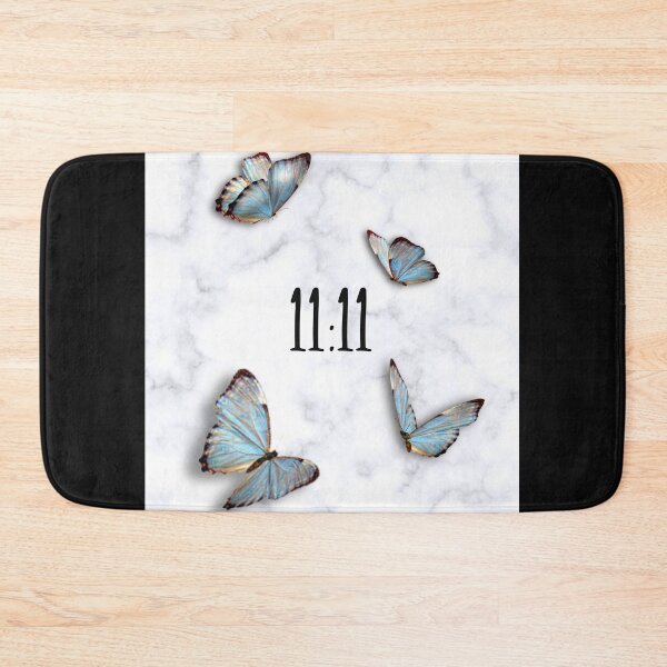 Item preview, 11:11 Butterflies Marble Theme designed and sold by ThatZenLife.