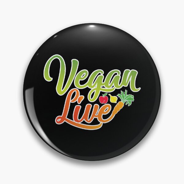 Item preview, Vegan Live, Lifestyle, Healthy Eating designed and sold by Shirtflyer.