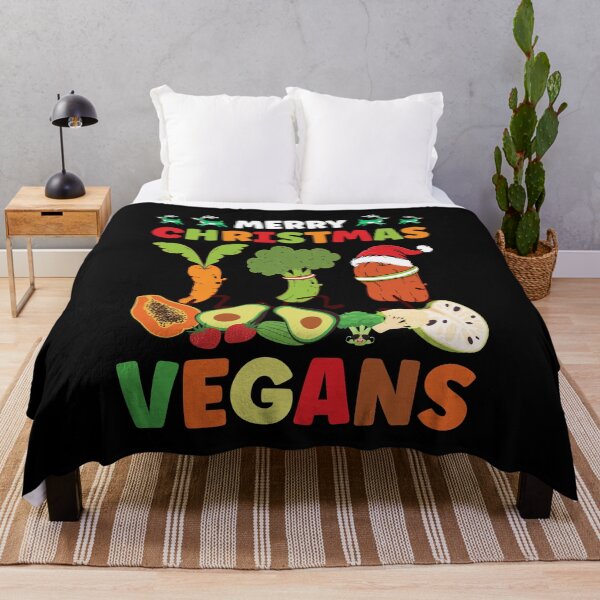 Item preview, Vegan Live, Lifestyle, Merry Christmas Vegan Vegetarian designed and sold by Shirtflyer.