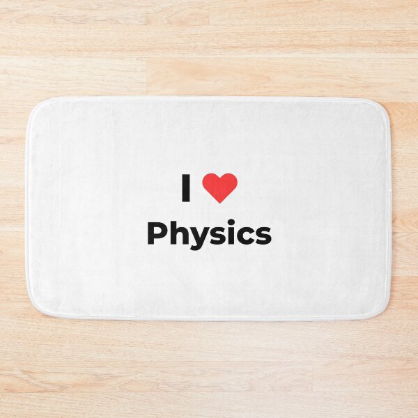 Item preview, I love physics (Inverted) designed and sold by science-gifts.