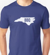 North Carolina BBQ Print Unisex T-Shirt