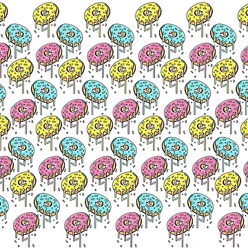 Artwork thumbnail, Colorful Sweets by StainedDesign
