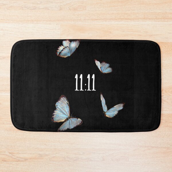 Item preview, 11:11 Butterflies Black Background designed and sold by ThatZenLife.