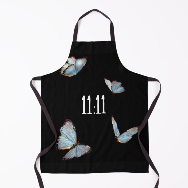 Item preview, 11:11 Butterflies Black Background designed and sold by ThatZenLife.