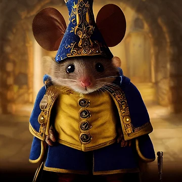 Artwork thumbnail, Tiny Renaissance Mouse by ARTIMITY