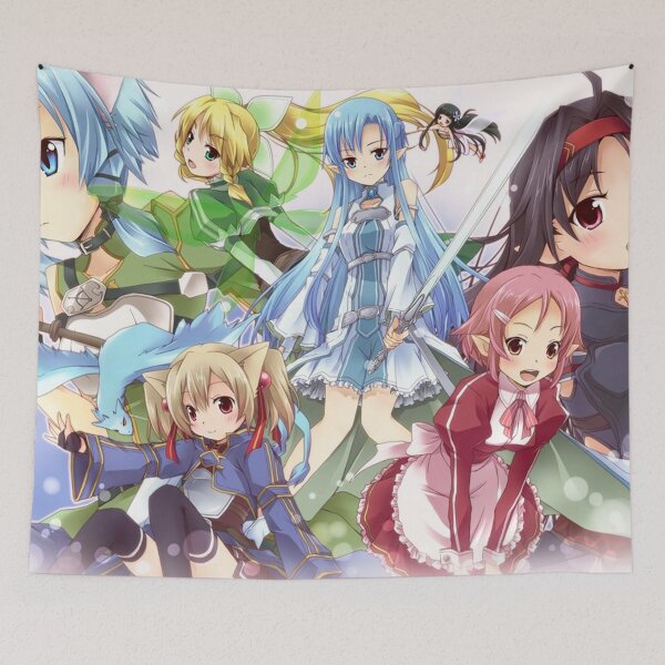 Item preview, Asuna Sinon Yuuki Yui Keiko Rika designed and sold by JaviPlaRo.