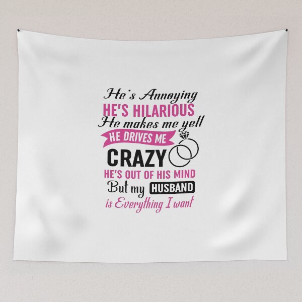 Item preview, My Husband Is Everything I Want designed and sold by Moeez Javed.